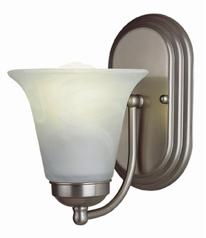 Rusty One Light Wall Sconce in Brushed Nickel (110|3501 BN)