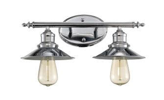 Griswald Two Light Vanity Bar in Polished Chrome (110|20512 PC)