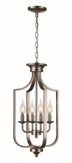 Four Light Pendant in Brushed Nickel (110|11214 BN)