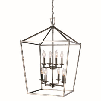 Lacey Eight Light Pendant in Polished Chrome (110|10268 PC)