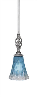 Eleganté One Light Mini Pendant in Aged Silver (200|80-AS-725)