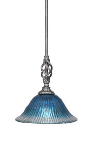 Eleganté One Light Mini Pendant in Aged Silver (200|80-AS-438)