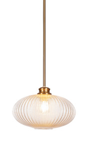 Carina One Light Pendant in New Age Brass (200|72-NAB-4658)
