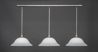 Multi Light Pendant Three Light Multi Light Pendant in Brushed Nickel (200|48-BN-612)