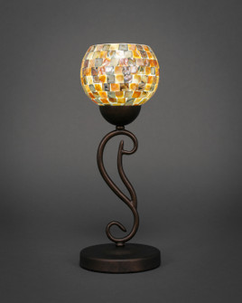 Olde Iron One Light Mini Table Lamp in Bronze (200|44-BRZ-407)
