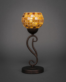 Olde Iron One Light Mini Table Lamp in Bronze (200|44-BRZ-402)