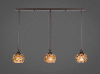 Any Three Light Mini Pendant in Bronze (200|36-BRZ-402)