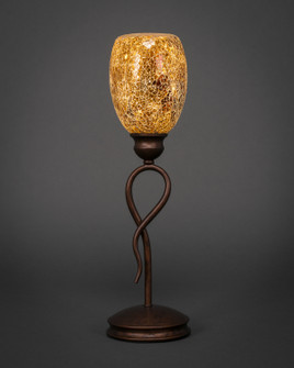 Leaf One Light Mini Table Lamp in Bronze (200|35-BRZ-4175)