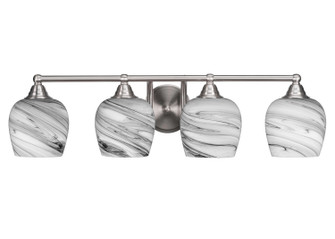 Paramount Four Light Bath Bar in Brushed Nickel (200|3424-BN-4819)