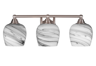 Paramount Three Light Bath Bar in Brushed Nickel (200|3423-BN-4819)