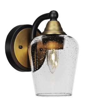 Paramount One Light Wall Sconce in Matte Black & Brass (200|3421-MBBR-210)