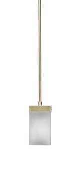 Nouvelle One Light Mini Pendant in New Age Brass (200|3023-NAB-531)
