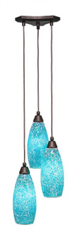 Europa Three Light Mini Pendant in Bronze (200|28-BRZ-5065)