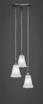 Europa Three Light Mini Pendant in Brushed Nickel (200|28-BN-729)