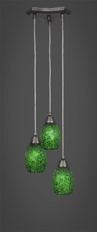 Europa Three Light Mini Pendant in Brushed Nickel (200|28-BN-5057)