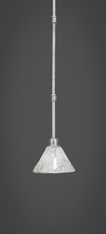 Vintage One Light Mini Pendant in Aged Silver (200|284-AS-7195)