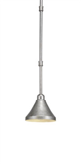 Vintage One Light Mini Pendant in Aged Silver (200|284-AS-410)