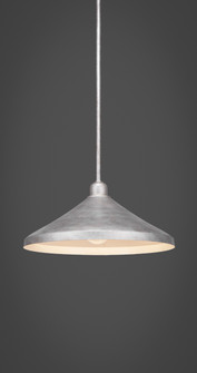 Vintage One Light Mini Pendant in Aged Silver (200|281-AS-422)