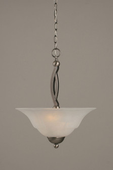 Bow Two Light Pendant in Brushed Nickel (200|274-BN-53615)