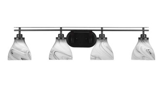 Odyssey Four Light Bath Bar in Matte Black (200|2614-MB-4769)