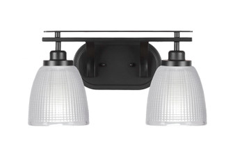 Odyssey Two Light Bathroom in Matte Black (200|2612-MB-500)