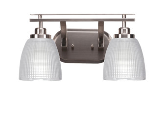 Odyssey Two Light Bathroom in Brushed Nickel (200|2612-BN-500)