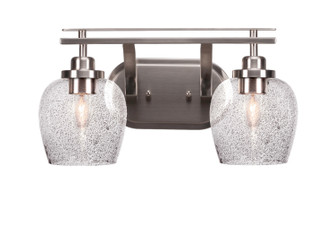 Odyssey Two Light Bathroom in Brushed Nickel (200|2612-BN-4812)