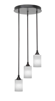 Empire Three Light Cluster Pendalier in Espresso (200|2143-ES-3001)