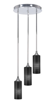 Empire Three Light Cluster Pendalier in Chrome (200|2143-CH-4099)