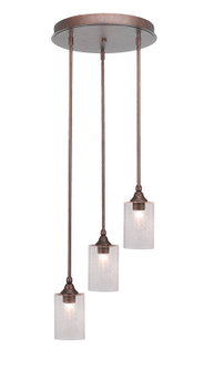 Empire Three Light Cluster Pendalier in Bronze (200|2143-BRZ-300)