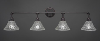 Vintage Four Light Bath Bar in Dark Granite (200|184-DG-451)