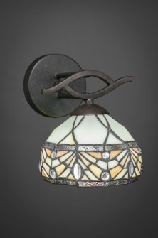 Revo One Light Wall Sconce in Dark Granite (200|141-DG-9485)