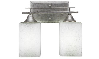 Uptowne Two Light Bath Bar in Aged Silver (200|132-AS-531)