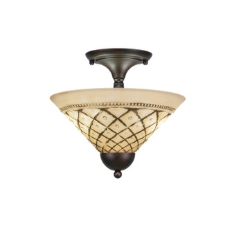 Any Two Light Semi-Flush in Bronze (200|120-BRZ-7182)