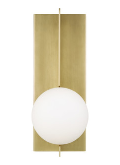 Orbel One Light Wall Sconce in Aged Brass (182|700WSOBLR)