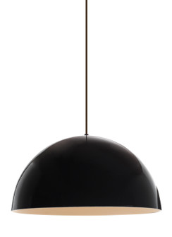 Powell Street One Light Pendant in Black (182|700TDPSP24BWB)