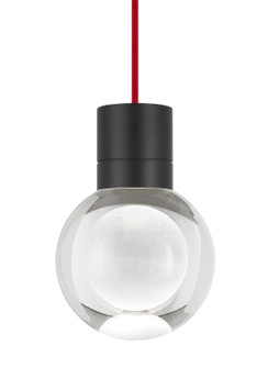 Mina LED Pendant in Black (182|700TDMINAP1CRB-LED930)