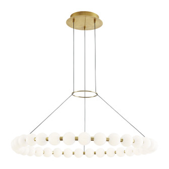 Orbet LED Chandelier in Natural Brass (182|700OBT36NB-LED927)