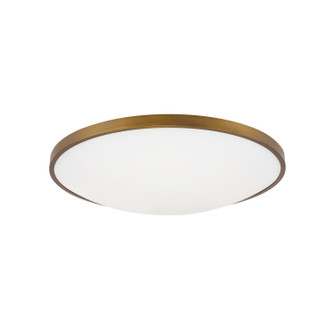 Vance LED Flush Mount in Aged Brass (182|700FMVNC18A-LED930-277)