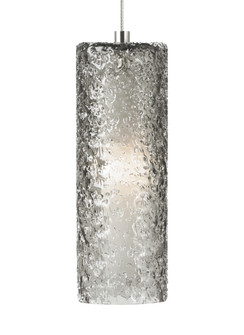 Rock Candy Cylinder One Light Pendant in Satin Nickel (182|700FJRCKKS)