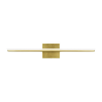 Span LED Bath in Plated Brass (182|700BCSPANB2BR-LED930)