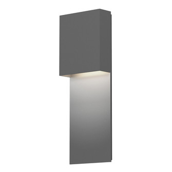 Flat Box LED Wall Sconce in Textured Gray (69|7106.74-WL)