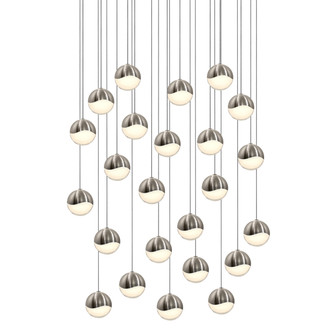 Grapes LED Pendant in Satin Nickel (69|2918.13-MED)