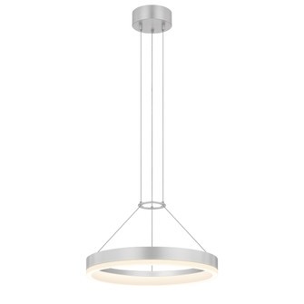 Corona LED Pendant in Bright Satin Aluminum (69|2313.16)