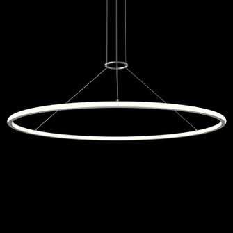 Luna LED Pendant in Bright Satin Aluminum (69|2235.16)