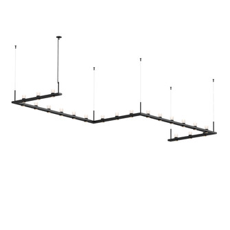 Intervals LED Pendant in Satin Black (69|20QKZ46C)