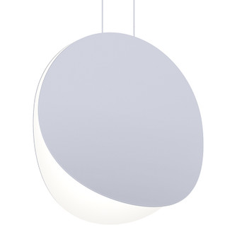 Malibu Discs LED Pendant in Dove Gray (69|1768.18)
