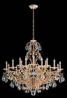 Filigrae 18 Light Chandelier in Etruscan Gold (53|FE7018N-23H)
