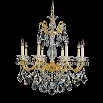 La Scala Eight Light Chandelier in Florentine Bronze (53|5073-83)