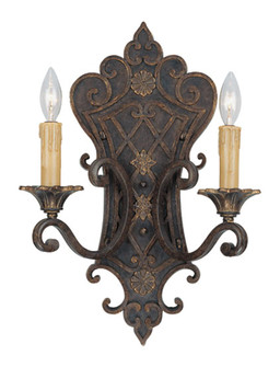 Southerby Two Light Wall Sconce in Florencian Bronze (51|9-0159-2-76)